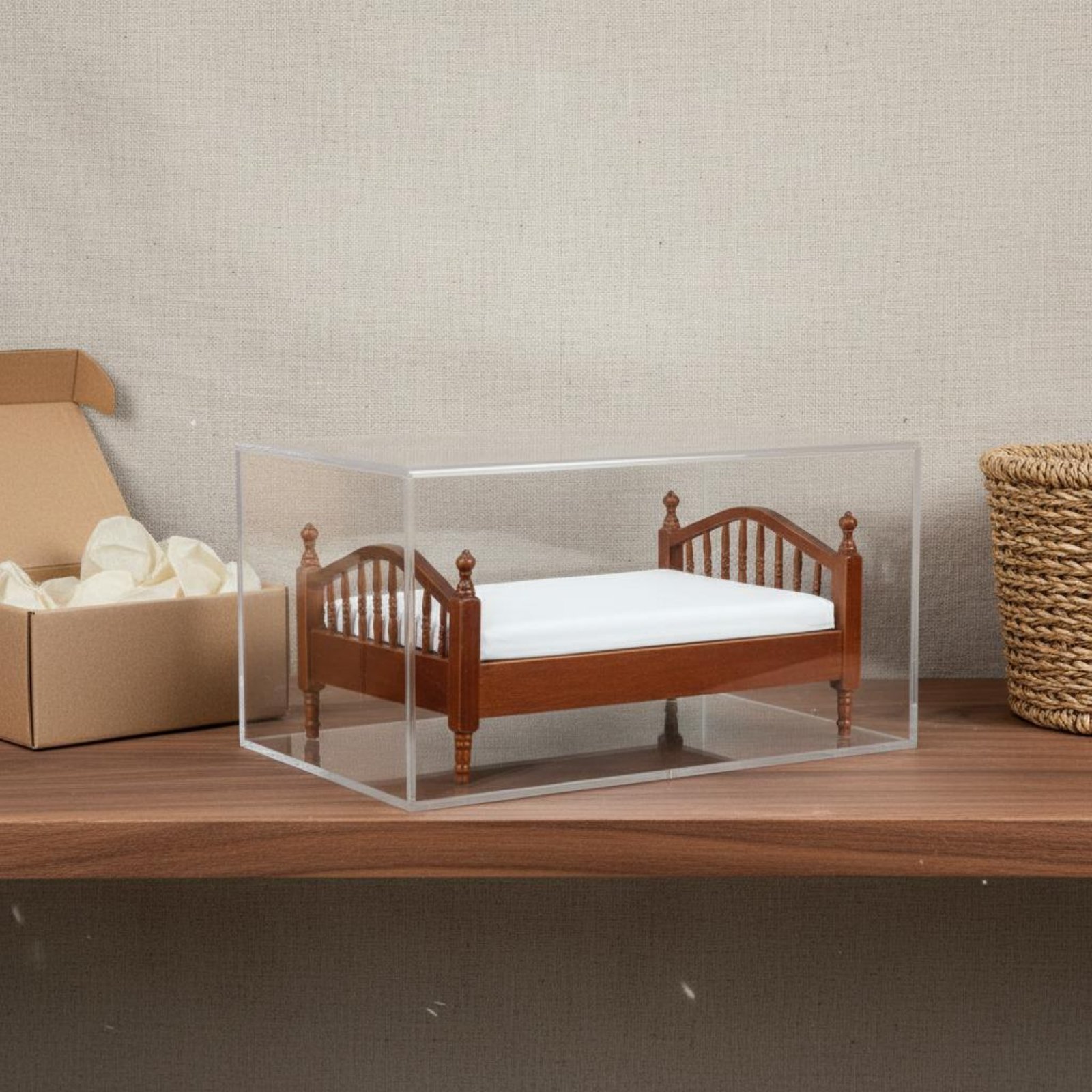 Home Textile - 1:12 Ölçekli Yatak Tekstil Yatak Takımı