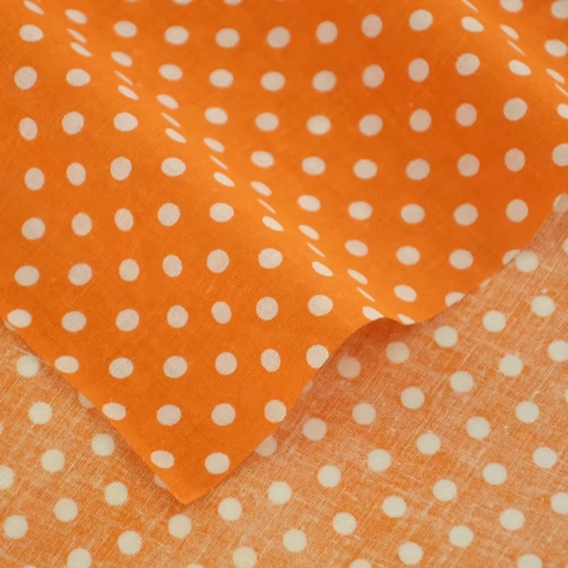 50X150CM beyaz turuncu Polka D - Home Textiles Usa incelemesi ve fiyatı
