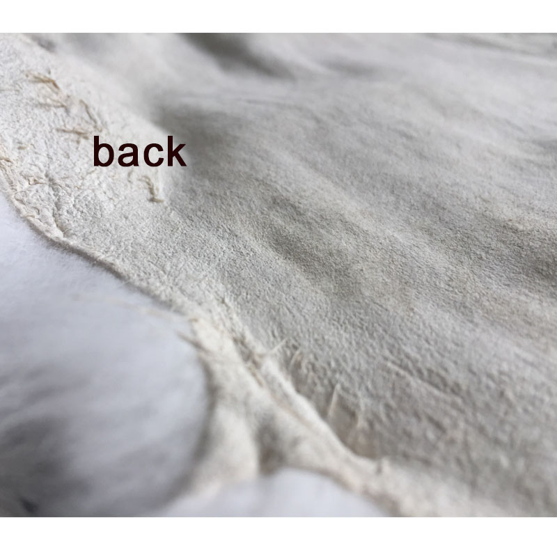 Doğa gerçek hakiki tavşan kürk - Home Textiles Sale incelemesi ve fiyatı