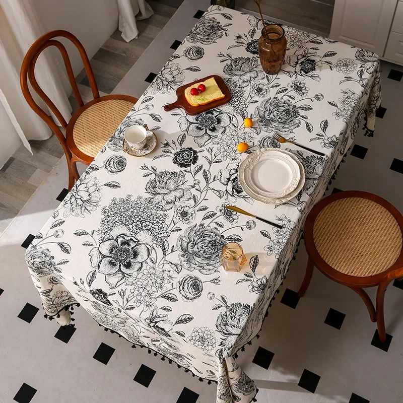 Çiçek Desenli Masa Örtüsü, Çok - Home Textiles Sale incelemesi ve fiyatı