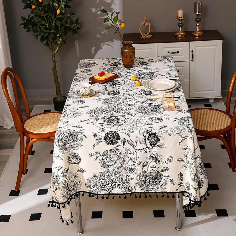 Çiçek Desenli Masa Örtüsü, Çok - Home Textiles Sale incelemesi ve fiyatı