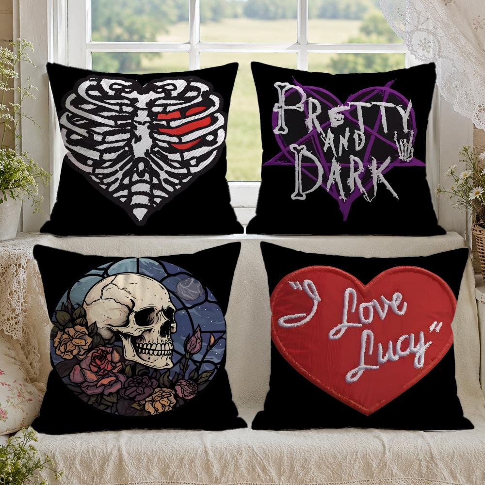 Anime Kafatası kalp baskılı Ya - Home Textiles Premium incelemesi ve fiyatı